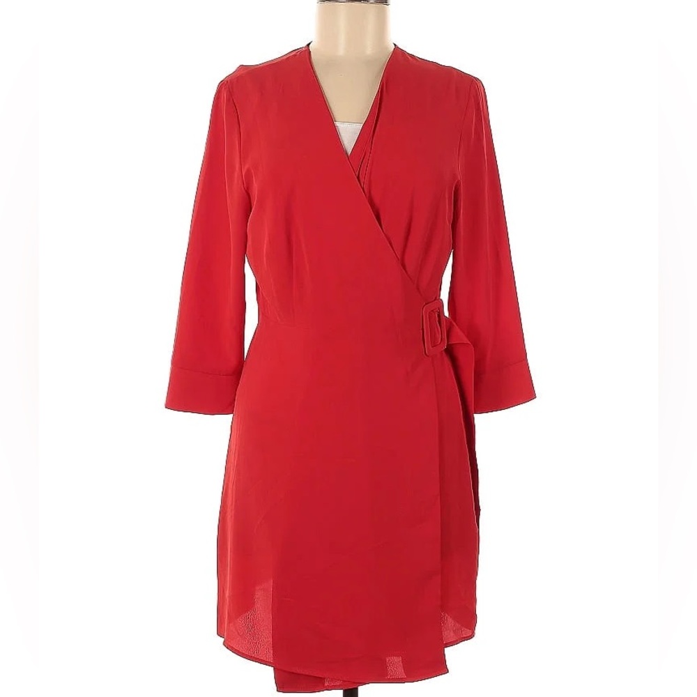 Topshop Wrap Mini Dress